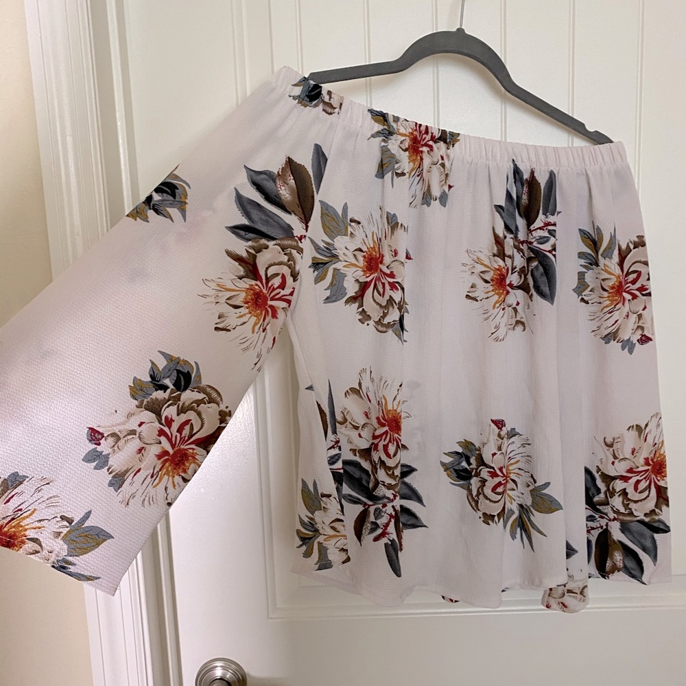 Off the shoulder top